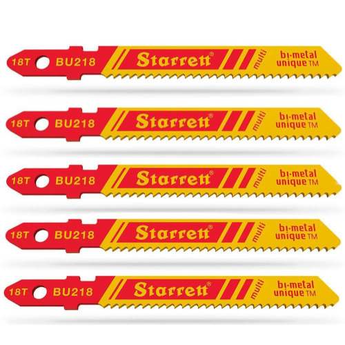 L�mina para serra tico tico 50 mm 18 dentes - cartela com 5 unidades - BU218