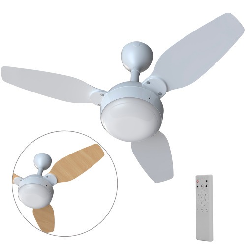 Ventilador de teto 3 p�s Inverter dupla face com controle remoto - Legacy  110V/220V