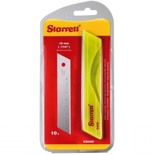 Cartela de l�minas para estilete 18 mm 10 pe�as - KS06R