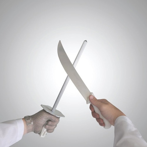 Chaira em aço haste estriada 10 Chaira em aço haste estriada 10