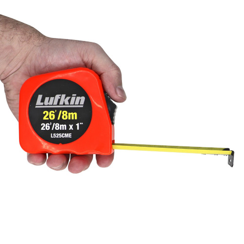 Trena com fita de a�o 25,4 mm x 8 m com trava 