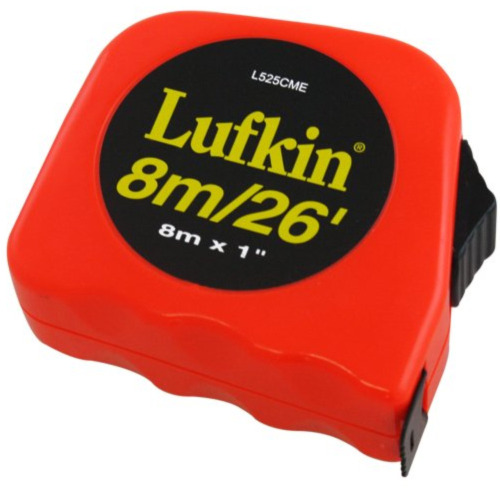 Trena com fita de a�o 25,4 mm x 8 m com trava 