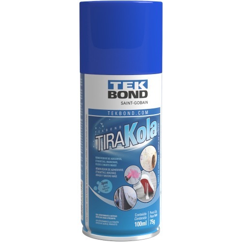 Spray removedor de adesivos 100 ml - Tira Kola Spray removedor de adesivos 100 ml - Tira Kola