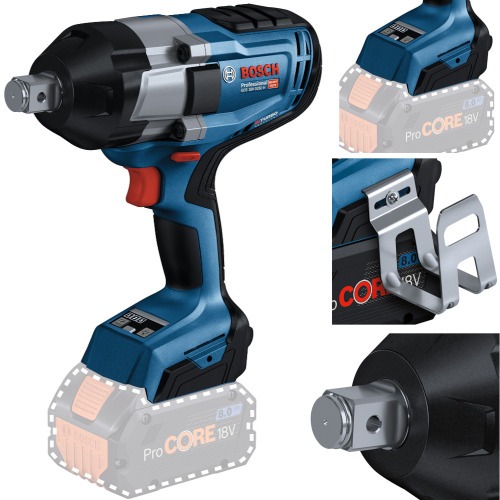 Chave de impacto a bateria 18V encaixe 3/4