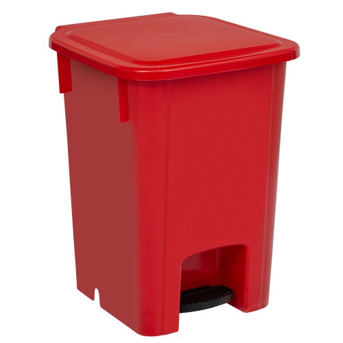 Cesto coletor de lixo 15L com pedal 4 pe�as - MVCP15