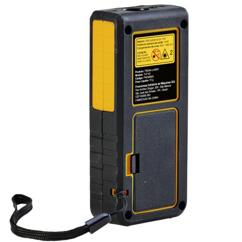 Trena a laser com leitura de até 40 metros - TLP 40 Trena a laser com leitura de até 40 metros - TLP 40