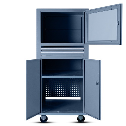 Rack fechado para computador com visor de acr�lico - RLL-29 