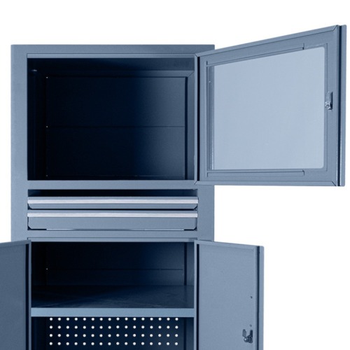 Rack fechado para computador com visor de acr�lico - RLL-29 