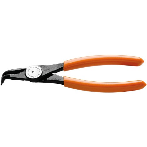 Alicate bico curvo para an�is internos a�o cromo van�dio 7