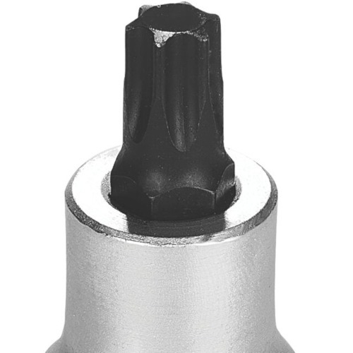 Soquete com ponta hexalobular t-50 encaixe 1/2 Soquete com ponta hexalobular t-50 encaixe 1/2