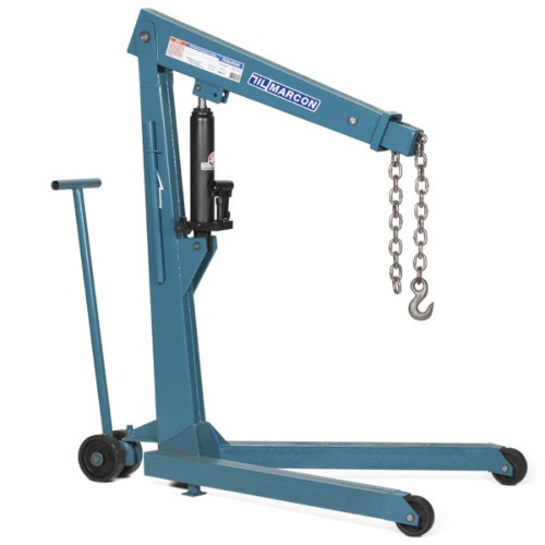 Guincho hidráulico 1 tonelada com prolongador rodas de ferro - MGH-1C Guincho hidráulico 1 tonelada com prolongador rodas de ferro - MGH-1C