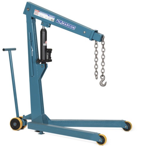 Guincho hidr�ulico 1 tonelada com prolongador rodas de poliuretano - MGH-1CP