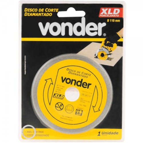 Disco diamantado 110 mm para porcelanato - XLD