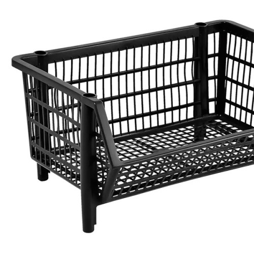 Cesto expositor plástico empilhável médio 41 x 27 x 57 cm - COMPT Cesto expositor plástico empilhável médio 41 x 27 x 57 cm - COMPT