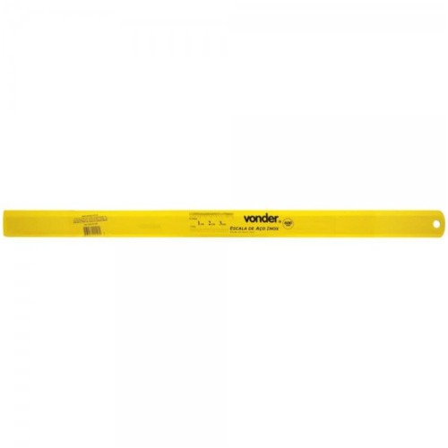 Escala m�trica em a�o inoxid�vel 600 mm