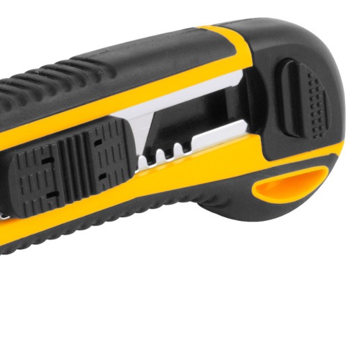 Estilete largo 18 mm emborrachado com 6 l�minas - ES618