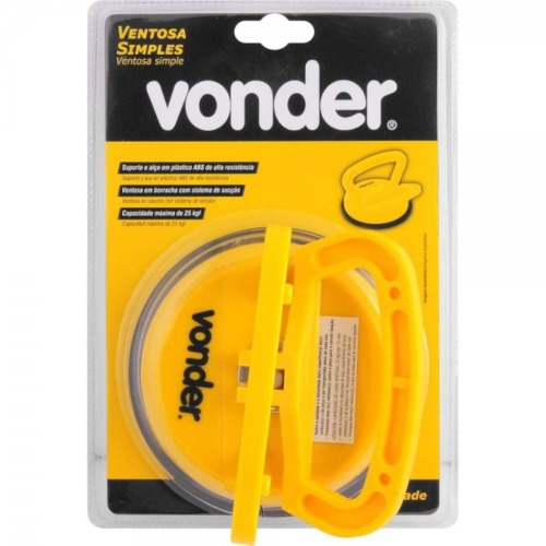 Ventosa simples em plástico Ventosa simples em plástico