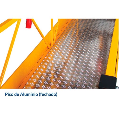 Balancim el�trico 2 m cabo de a�o 100 m piso fechado- MAX 1000