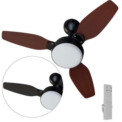 Ventilador de teto Led 3 p�s Inverter dupla face com controle remoto - Legacy  110V/220V