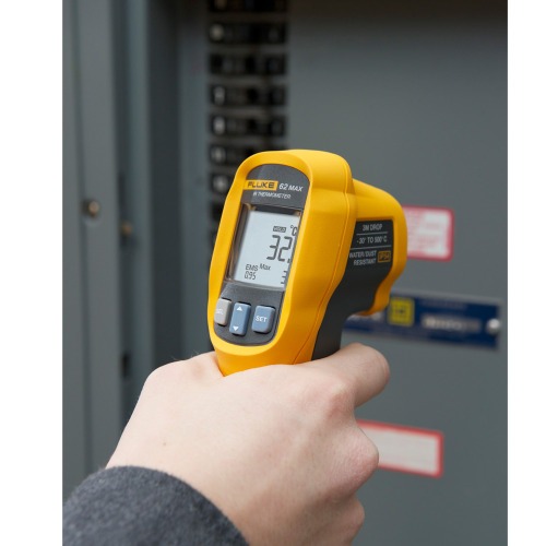 Mini term�metro digital infravermelho com mira laser - 62MAX