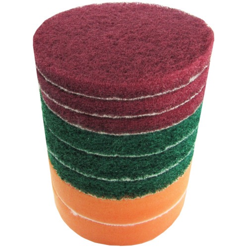 Jogo de escovas rotativas para furadeira e parafusadeira com 14 pe�as