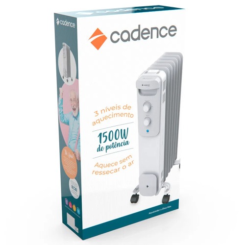 Aquecedor de ambientes 1.500 watts a óleo Max - AQC260 220V Aquecedor de ambientes 1.500 watts a óleo Max - AQC260 220V