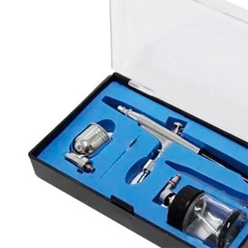 Aerógrafo profissional gatilho dupla ação 03mm 7cc - AE-0280 Aerógrafo profissional gatilho dupla ação 03mm 7cc - AE-0280