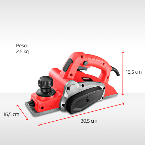 Plaina elétrica 700 watts corte por passada de 2 mm - FPL-02 110V Plaina elétrica 700 watts corte por passada de 2 mm - FPL-02 110V