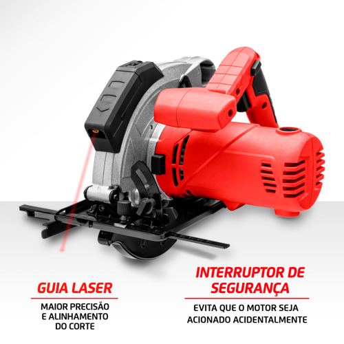 Serra circular para madeira 7.1/4