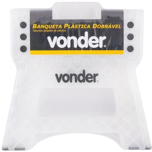 Banqueta dobr�vel de pl�stico 