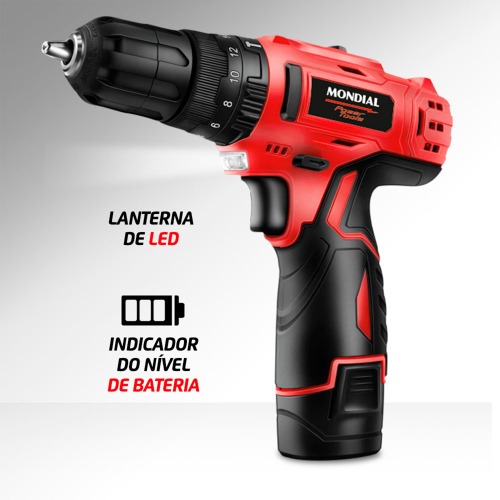 Furadeira Parafusadeira de impacto 3/8