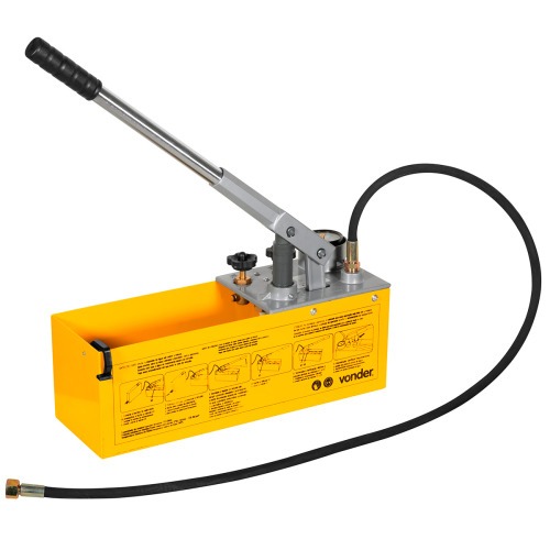 Bomba de teste hidrost�tico reservat�rio 12L 50 bar - BTV 050