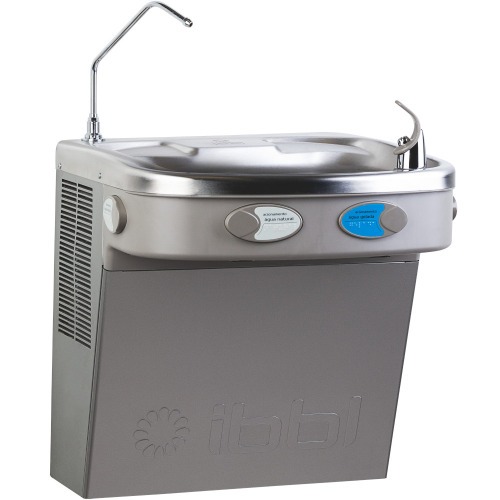 Bebedouro purificador de �gua de Press�o 2 torneiras prata - PDF300-2T  110V