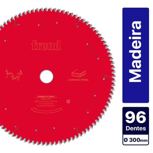 Disco de serra metal duro 300 x 30 x 96 dentes