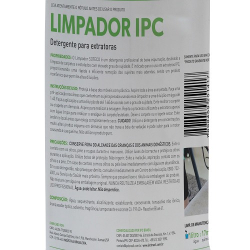 Detergente limpador de estofados e carpetes 1 litro