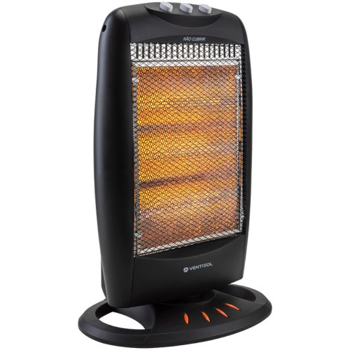 Aquecedor de ambientes 1.200 watts halógeno - AH 110V Aquecedor de ambientes 1.200 watts halógeno - AH 110V