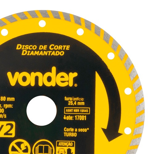 Disco diamantado turbo 180 mm para m�rmore