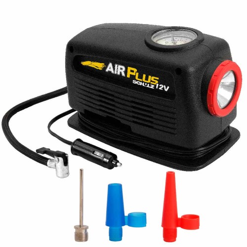 Mini compressor port�til anal�gico 12 volts - Air Plus
