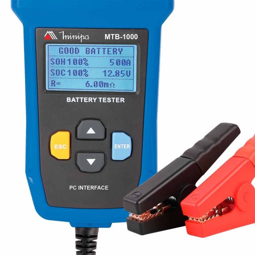 Testador de Bateria 12V - MTB-1000 Testador de Bateria 12V - MTB-1000