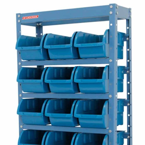 Estante met�lica com 12 gavetas n�5 azul - NE12/5A