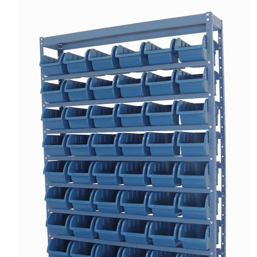 Estante met�lica com 54 gavetas n�5 azul - NE54/5A