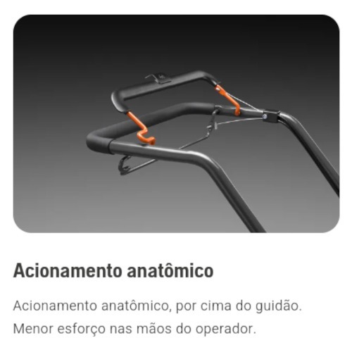 Cortador de grama a gasolina 3,6 Hp corte 51cm com recolhedor e tração - LC 151S Cortador de grama a gasolina 3,6 Hp corte 51cm com recolhedor e tração - LC 151S
