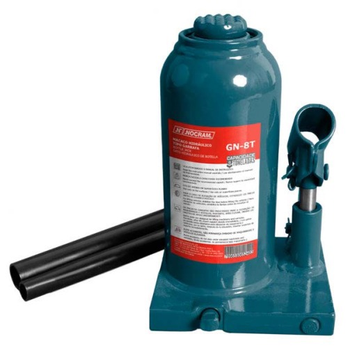 Macaco hidr�ulico tipo garrafa capacidade 8 toneladas - GN-8T