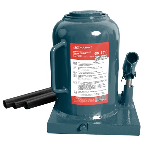 Macaco hidr�ulico tipo garrafa capacidade 32 toneladas - GN-32T