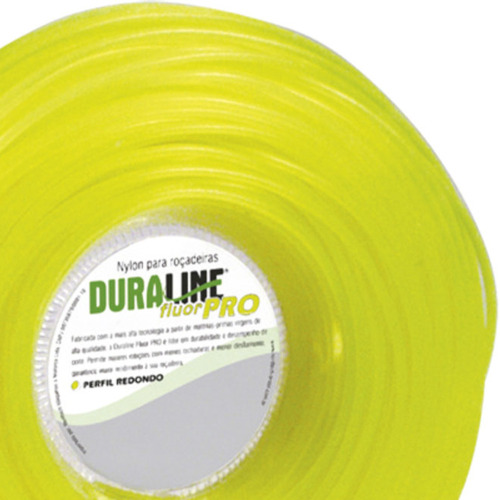 Fio de nylon redondo 1,8 mm x 156 metros para aparadores e ro�adeiras - Fl�or PRO