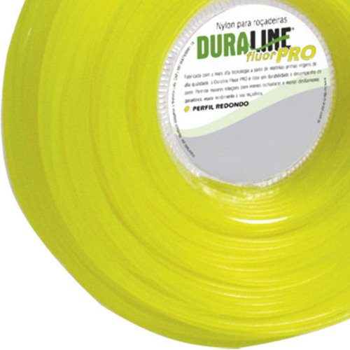 Fio de nylon redondo 2 mm x 126 metros para aparadores e ro�adeiras - Fl�or PRO