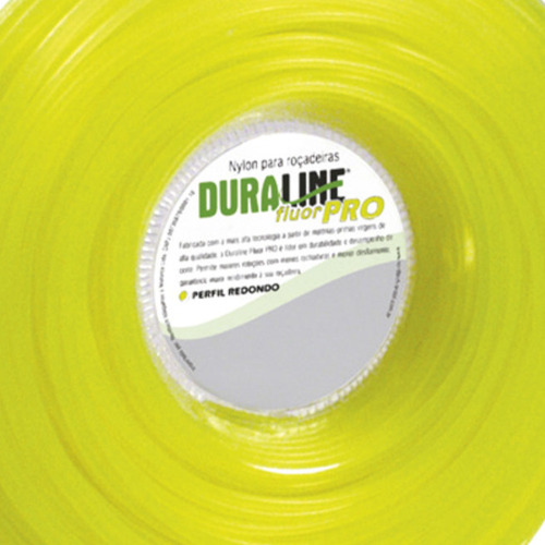 Fio de nylon redondo 2 mm x 126 metros para aparadores e ro�adeiras - Fl�or PRO