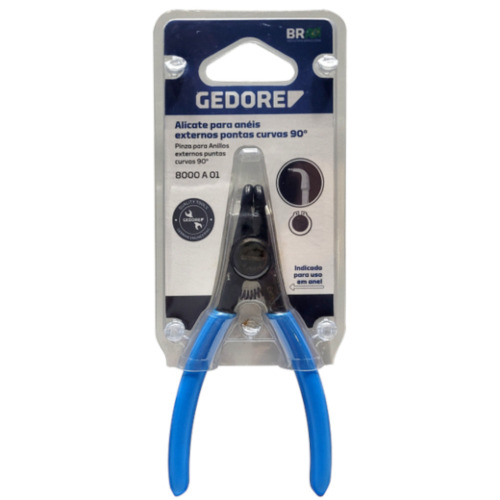 Alicate bico curvo para an�is internos 7