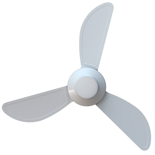 Ventilador de teto Led 3 pás Inverter com controle remoto branco - Mistral 110V/220V Ventilador de teto Led 3 pás Inverter com controle remoto branco - Mistral 110V/220V