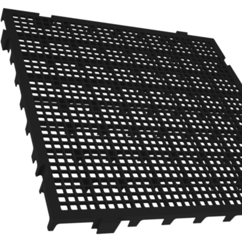 Piso pl�stico antiderrapante 500 x 500 x 26 mm - 42526